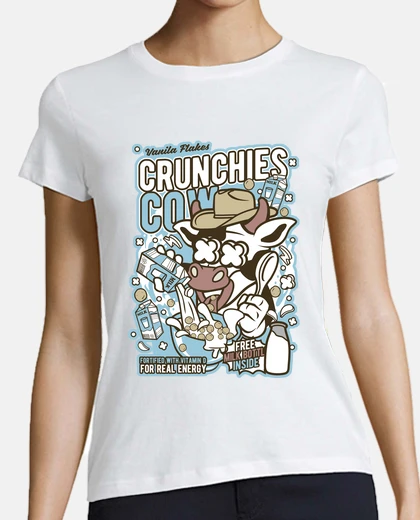 T-shirt cow crunchies