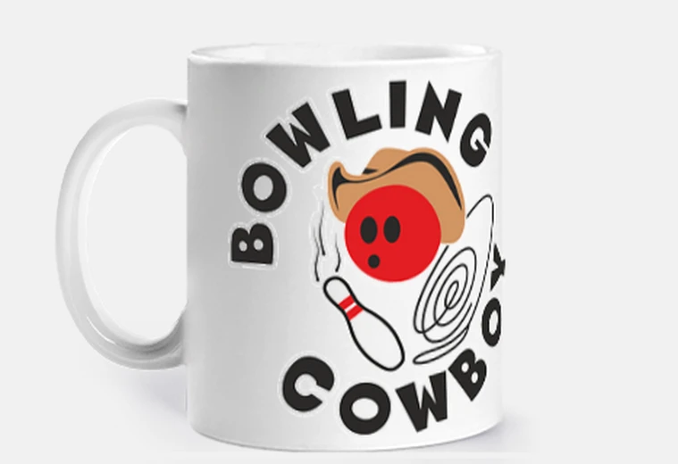 Tazza cowboy al bowling