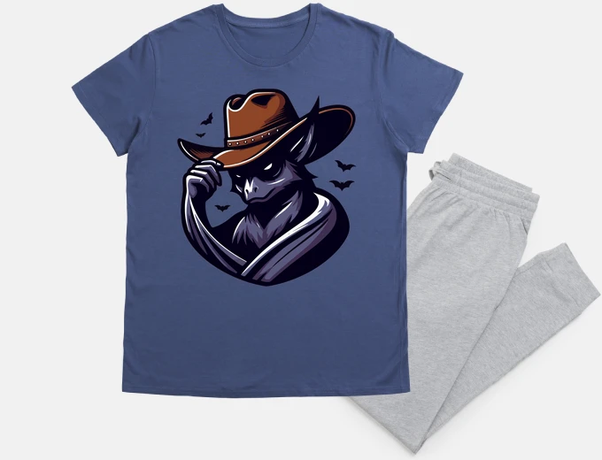 Pajama Cowboy Bat Ghost Halloween