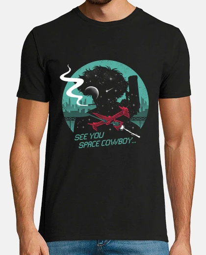 T-shirt cowboy dello spazio