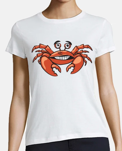 Tee-shirt CRABE , rigolo, étrille, tourteau ,poissonnier 