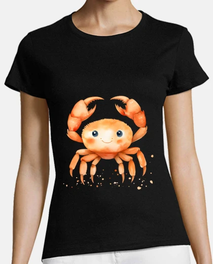 Tee-shirt crabe mignon