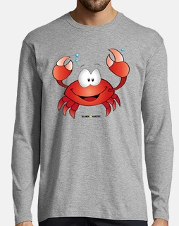 crabe homme à manches longues