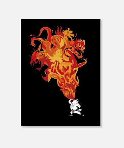 Tableau Cracheur de feu