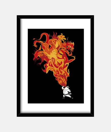 Cadre Cracheur de feu