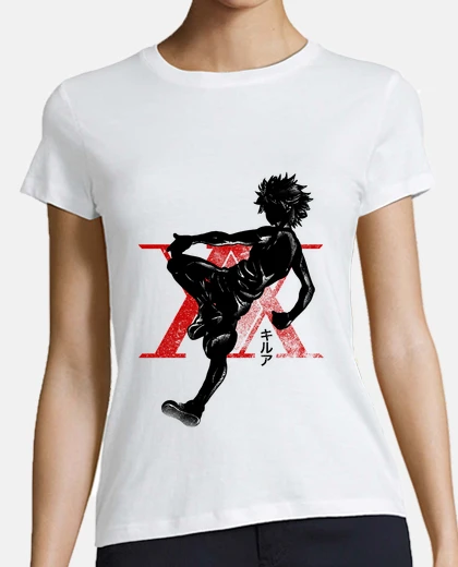 Tee-shirt cramoisi killua