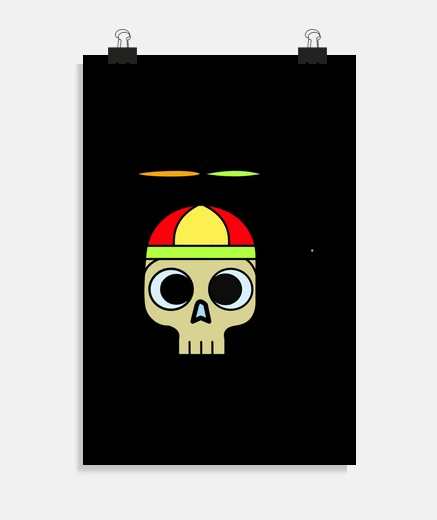 Poster crâne