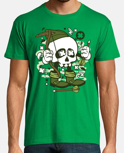 Tee-shirt crâne de Robin Hood