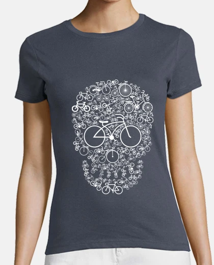 Tee-shirt crâne de vélo