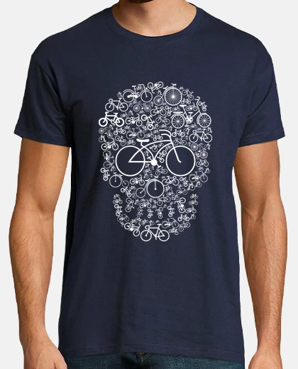Tee-shirt crâne de vélo