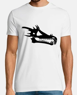 Crâne de dragon noir