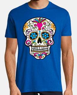 Journal intime garçon sugar skull tete de mort mexicain