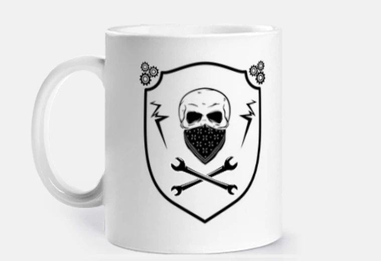 Taza cráneo