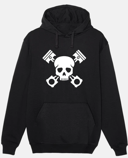 Sudadera cráneo de pistón