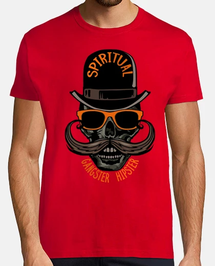 Playera Cráneo Hipster cráneo  1091631