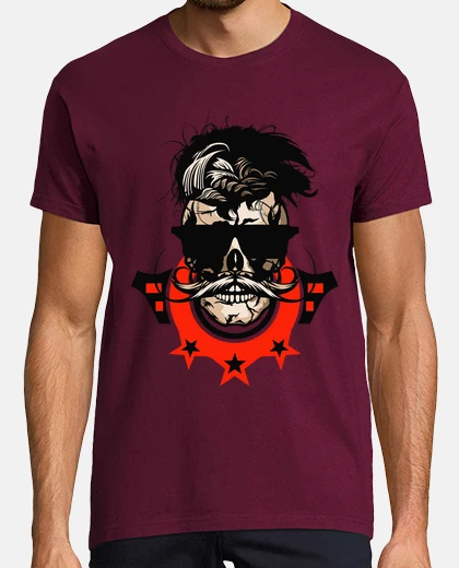 Playera Cráneo Hipster cráneo  1091636
