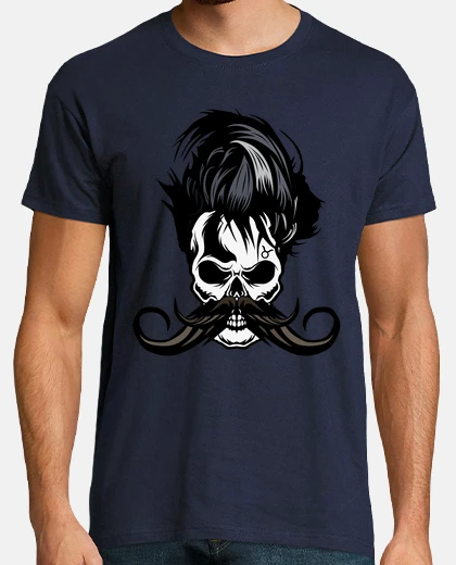 Playera Cráneo Hipster cráneo  1091638