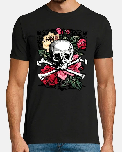 T-shirt cranio cooltee. solo disponibile in tostadora