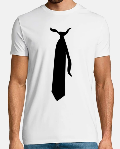 T-shirt cravatta cravatta