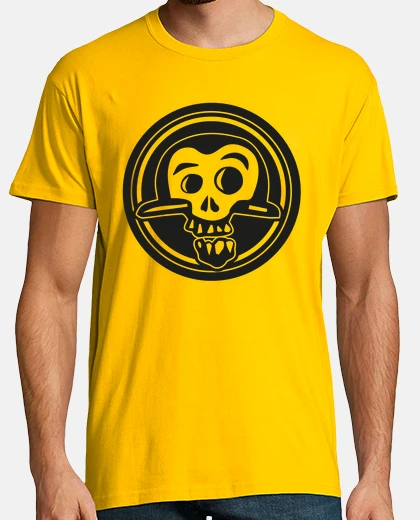 T-shirt crazy skull