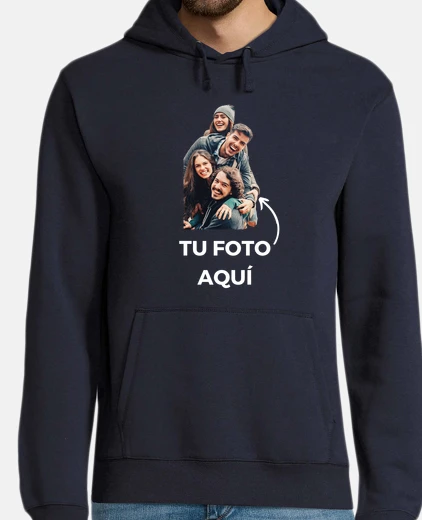 Sudadera Crea tu sudadera personalizada con foto