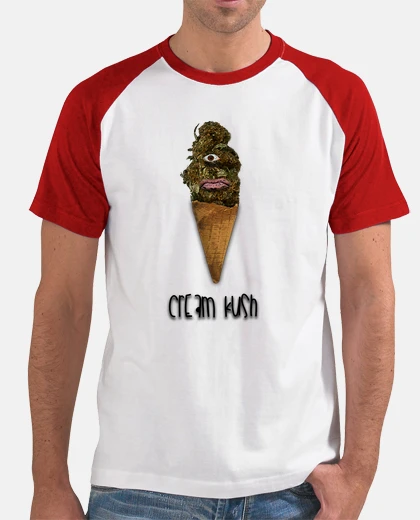 Tee-shirt Cream kush