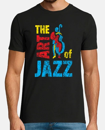 T-shirt Creative Jazz Bass Player