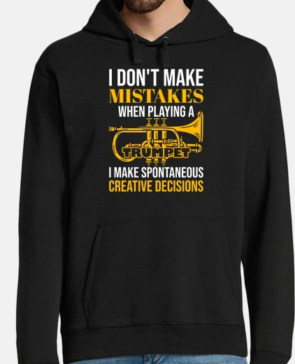 Hoodie Creative Trumpet Player