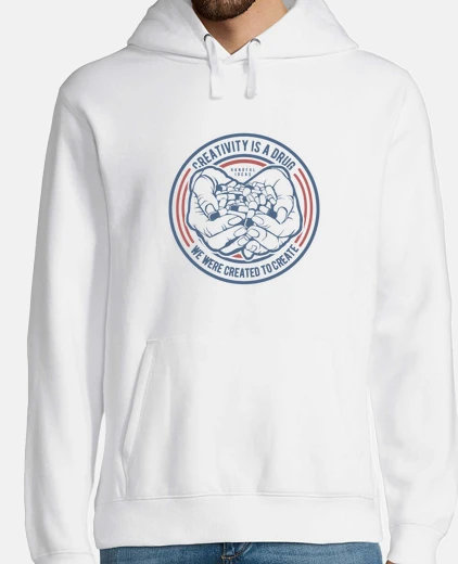 Sudadera Creativity is a Drug