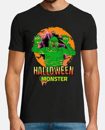 T-shirt creatura mostrosa di all