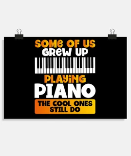 creció tocando el piano