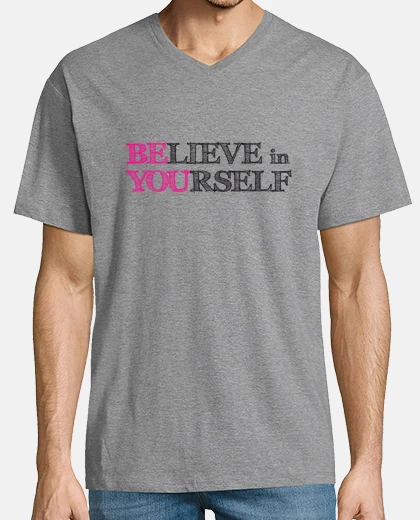 T-shirt credere in te stesso