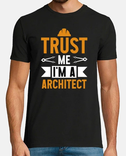 T-shirt credetemi sono un architetto
