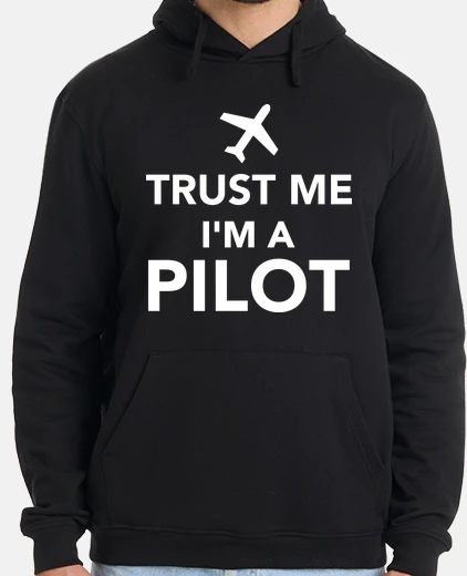 Sudadera créeme soy piloto