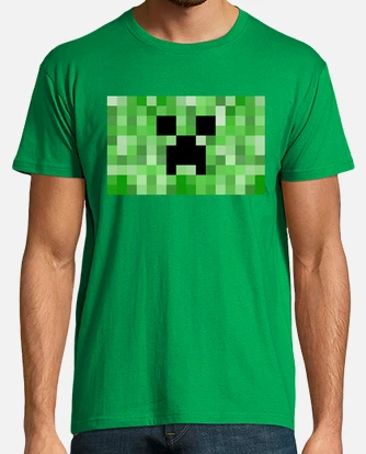 Camiseta creeper minecraft laTostadora