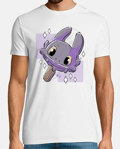 T-shirt crema sdentata