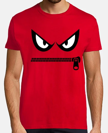 Playera Cremallera enfadada