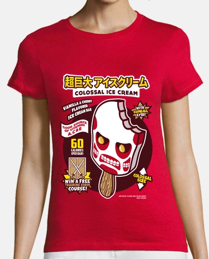 Tee-shirt crème glacée colossale