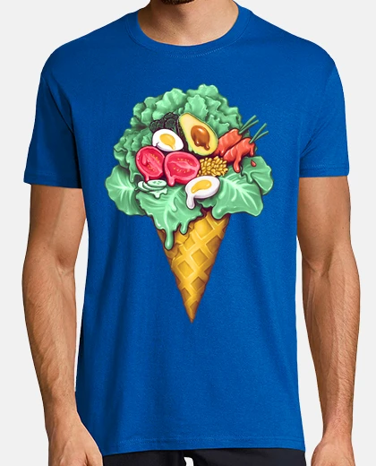 Tee-shirt Crème Glacée Salade Composée