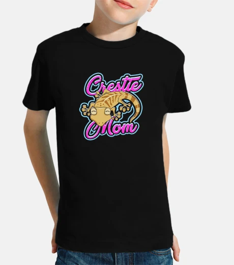 Kids Crestie Mom   Funny Gecko Crestie