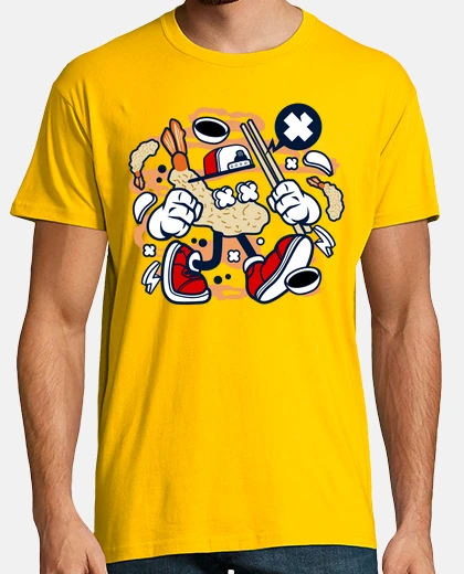 Tee-shirt crevettes en tempura