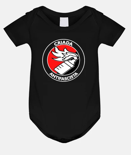 Ropa CRIADA ANTIFASCISTA NEGRO
