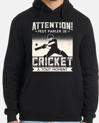 Hoodie cricket humor cricketer