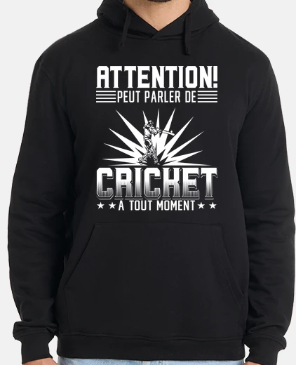 Hoodie cricket humor cricketer