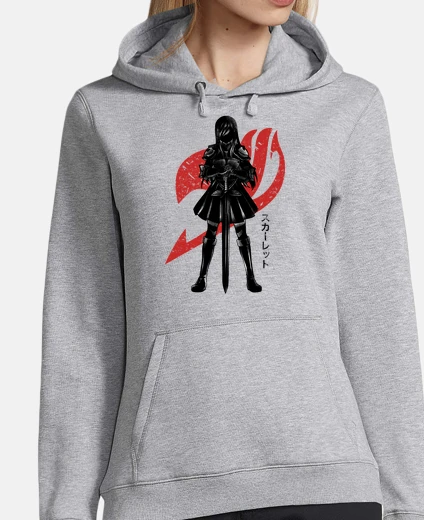 Hoodie crimson erza
