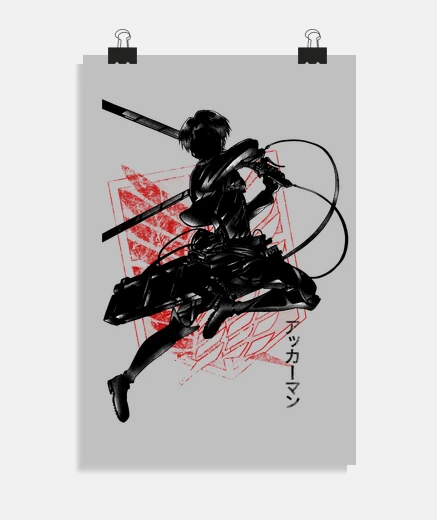 Poster Crimson Levi