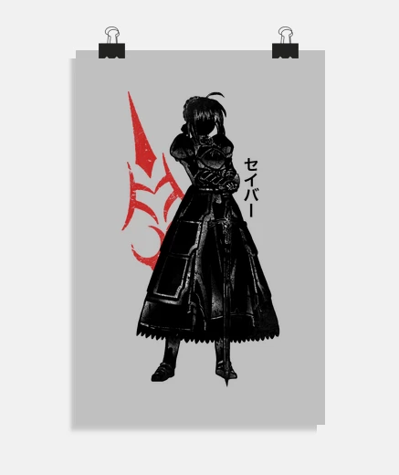 Poster Crimson Saber