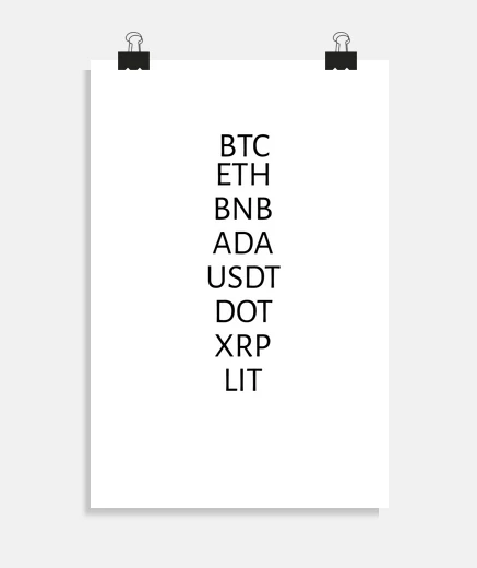 Poster criptovalute