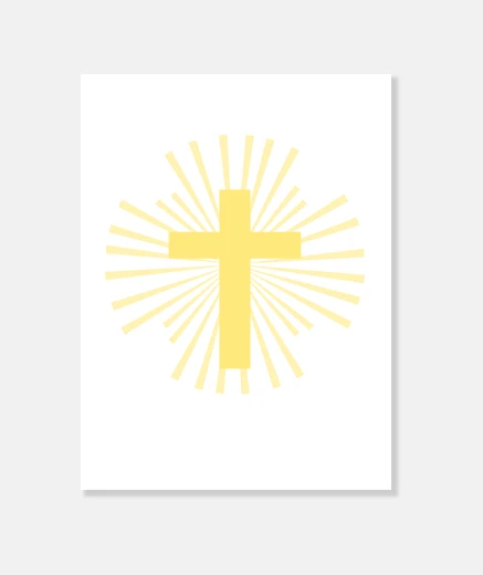 Stampa croce di Gesù