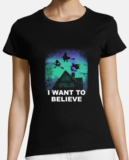 Tee-shirt croire en chemise magique femme